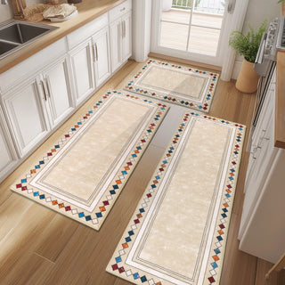 Boho Floral Rug 3-Piece Set