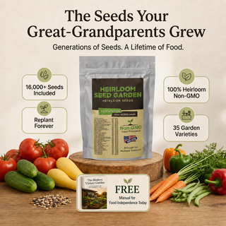 Heirsown • Heirloom Seed Vault Kit (35 Pack)