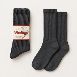 Vintage Scrunch Crew Socks · 1 Pairs