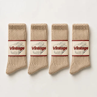 Vintage Scrunch Socks • Pack of 4