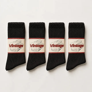 Vintage Scrunch Socks • Pack of 4