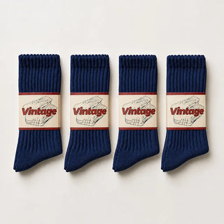 Vintage Scrunch Socks • Pack of 4