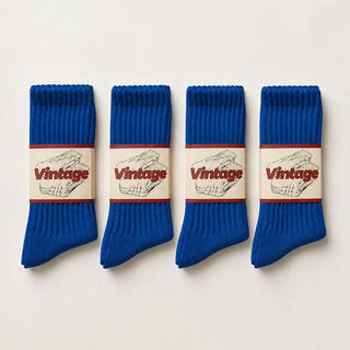 Vintage Scrunch Socks • Pack of 4