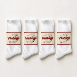 Vintage Scrunch Socks • Pack of 4